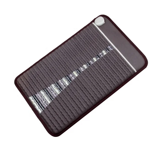 PEMF Far Infrared Negative Ion Tourmaline Amethyst Back Pain Relief Mattress Mini Medical Heating Pad