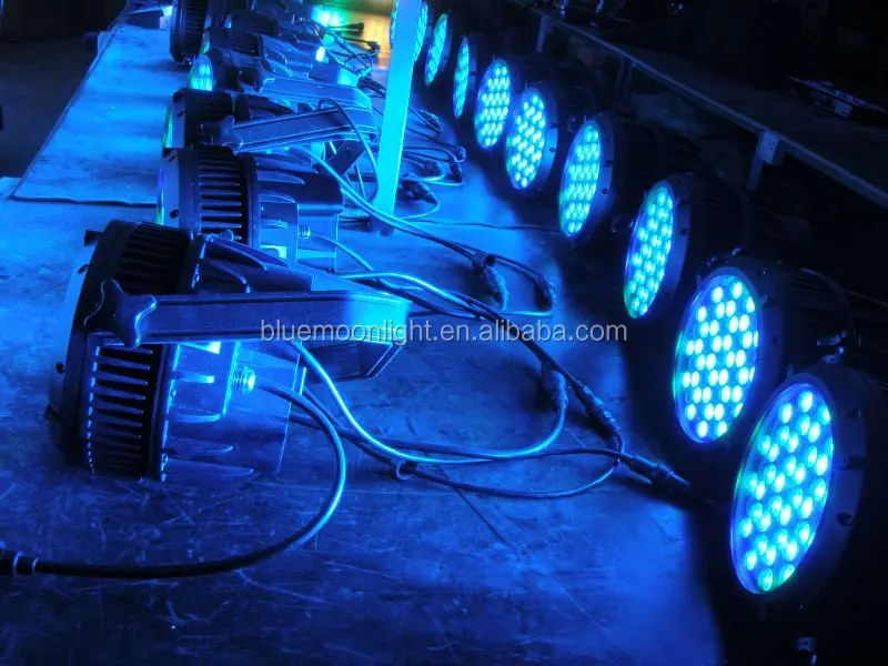 aluminium par led 54x3 led flat par light led profile for led strip led lamp housing