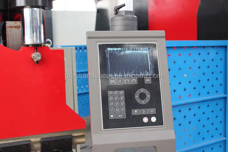 Hydraulic CNC Press Brake 125T/3200 Delem DA52S Controller