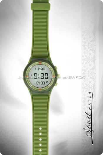 МОЛИТВА РАЗ Завод прямые продажи islanmic водонепроницаемый азан часы для видов и дамы