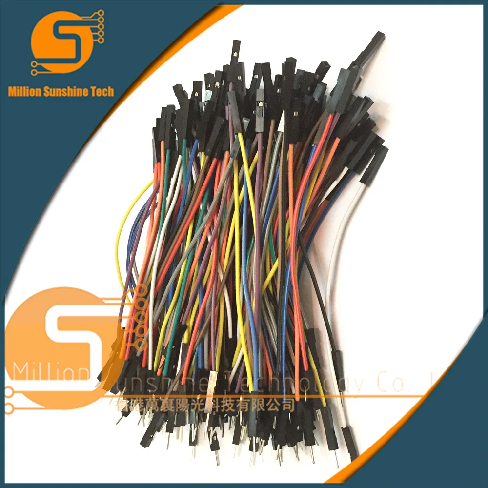 Мужчин и женщин дюпон линии макет перемычка 1 контакт., 10 см длина кабеля