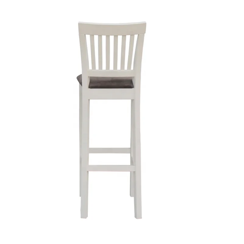 factory custom solid wood bar chair with cheap price