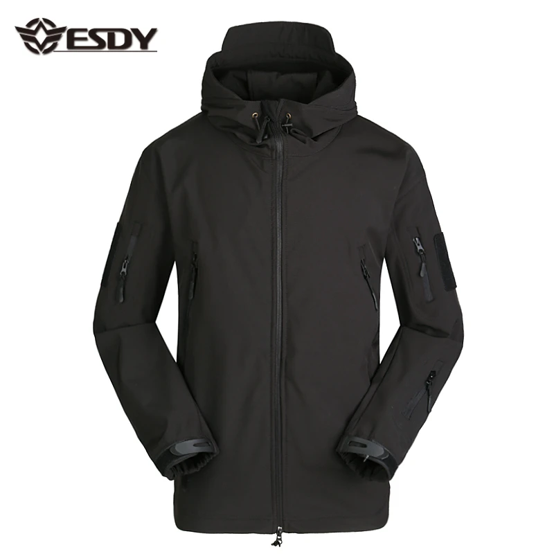 ESDY 25 Colors Hoodie Outdoor Uniform Tactical Soft Shell Hunting Jacket