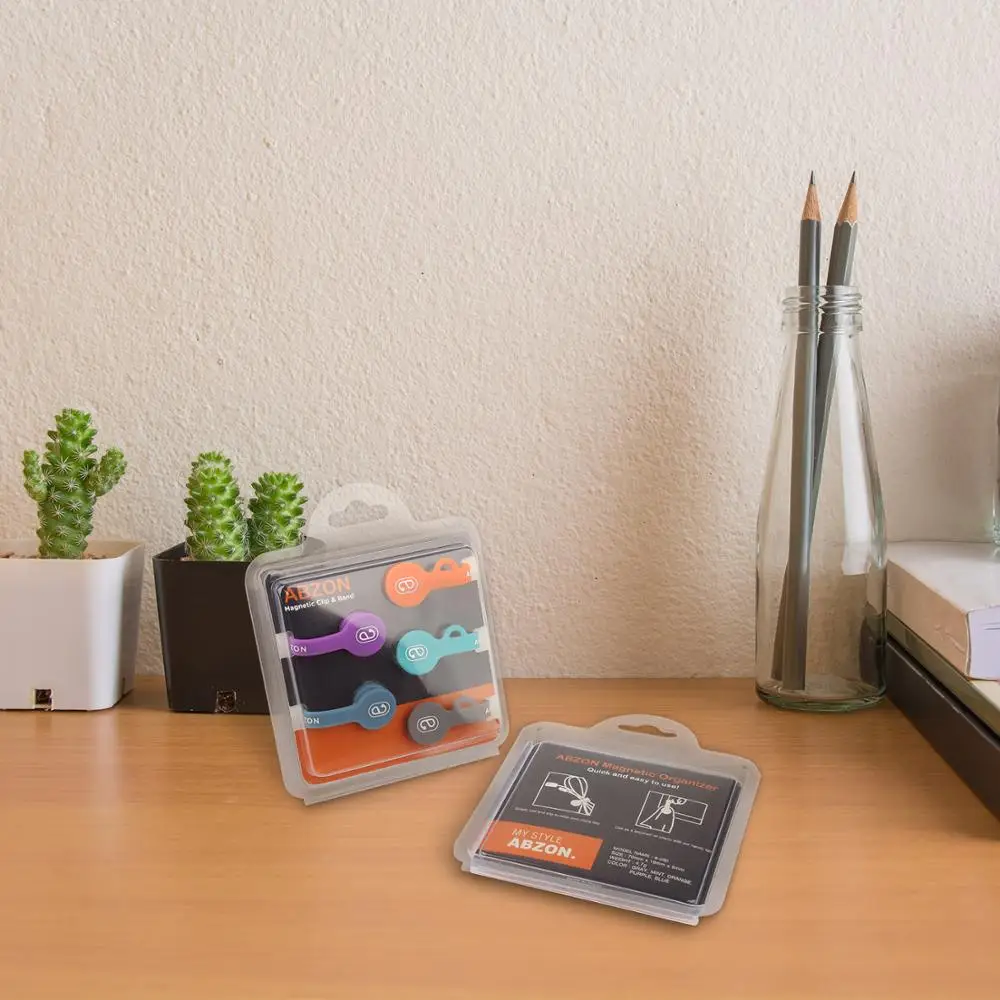 
Magnetic Cable Organizer Clips for Power Wires,Charging USB Cables 