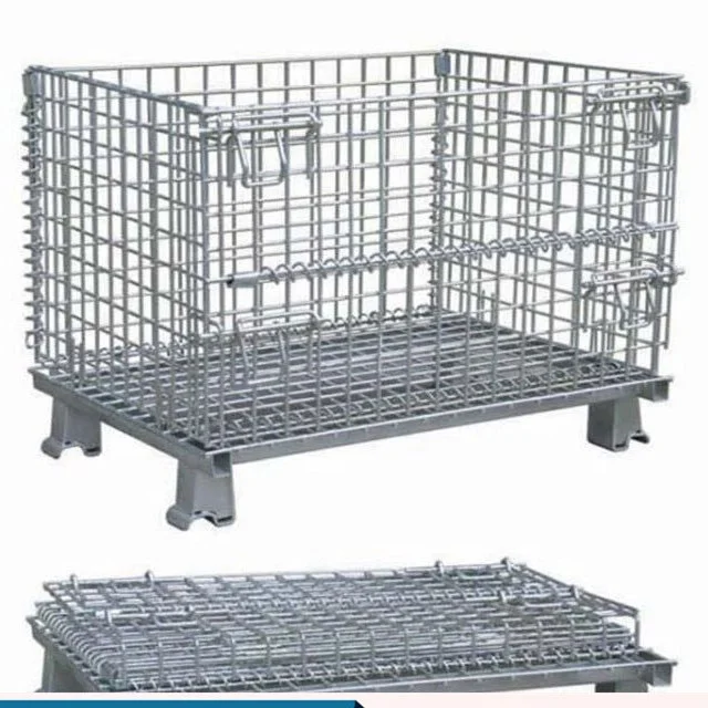 Прямая поставка с завода, железная корзина, складная клетка для хранения с электростатическим напылением, дизайн-бабочка, Аппаратный продукт