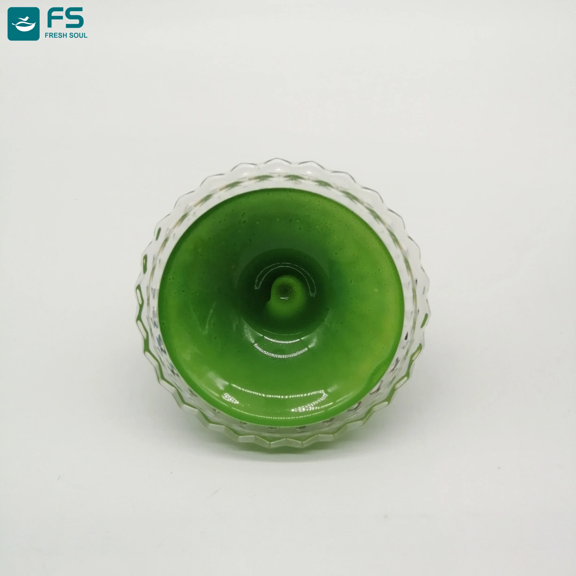 Crystal glass bottle scented candle soy wax manufacture