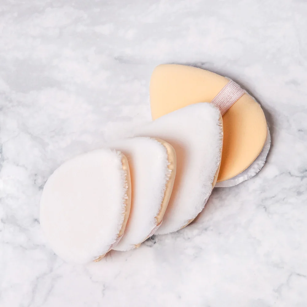 New Design makeup powder puff  double sides makeup sponge cotton puff latex free sponge for power puff makeup applicator