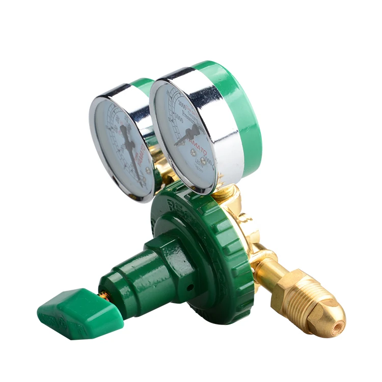 
Cheap hot sale adjustable green oxygen regulator 