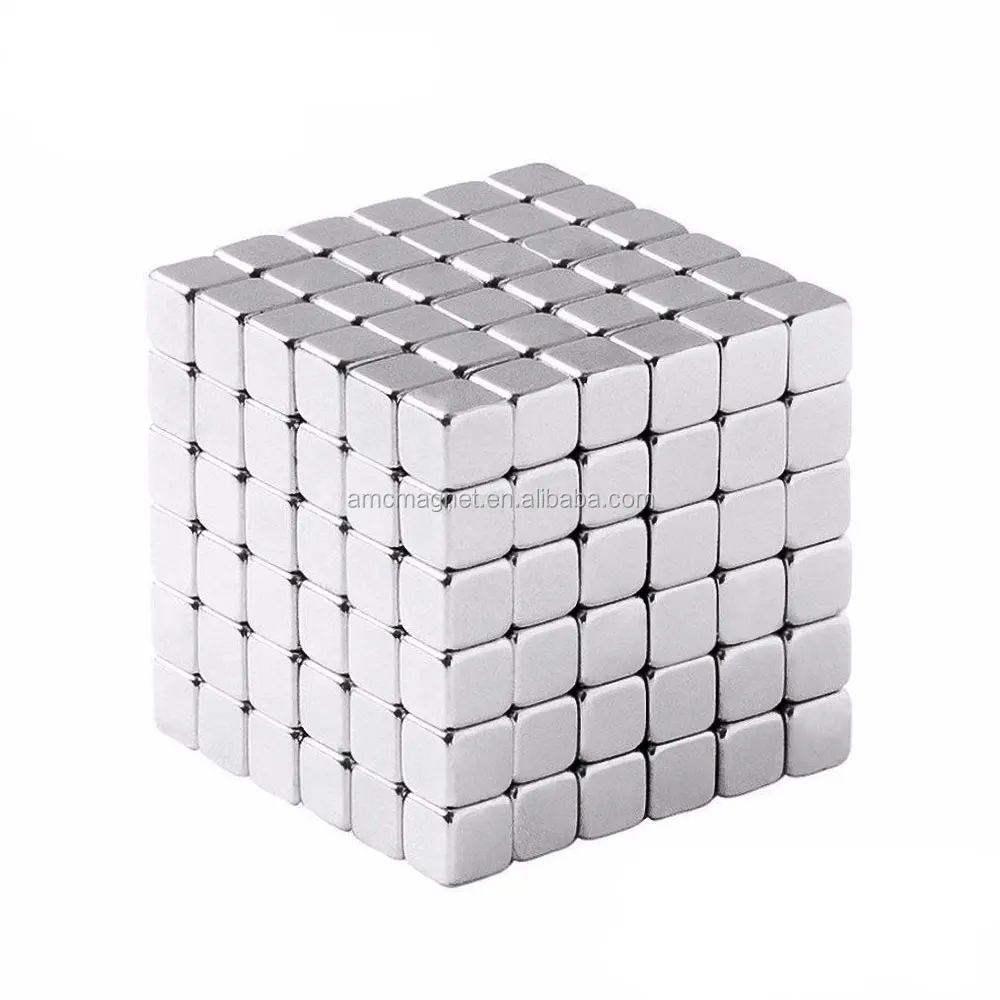 strong strength cube neodymium/ Ndfeb magnet N35