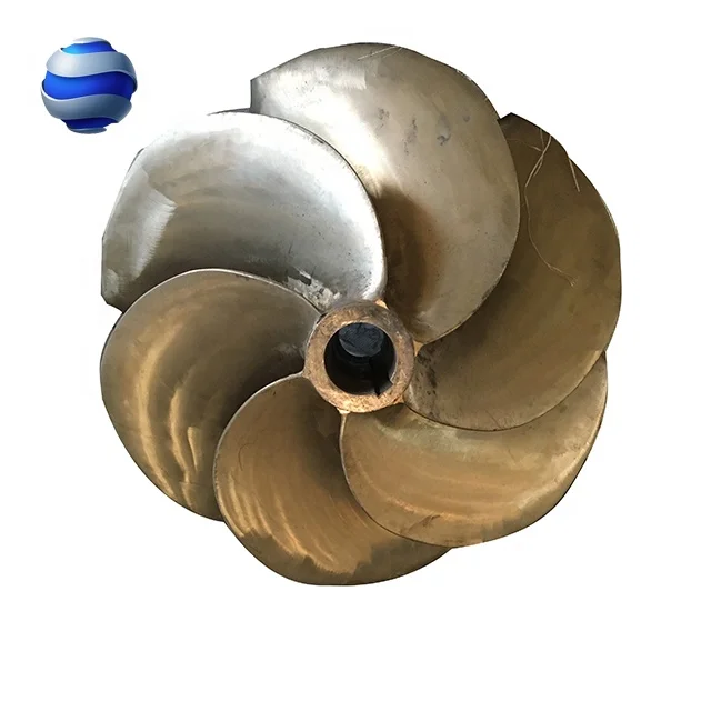 Marine 4 bladed Propeller marine propeller factory