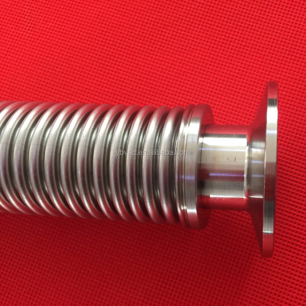 metal flexible hose with sanitary ferrule for medical use