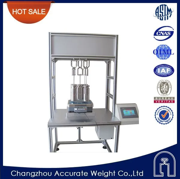 Low-cost, Load test weights machine for keli load cell