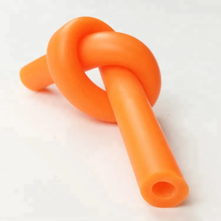 Colorful Elastic TPR Tube Body Building Thick Pull Rope Colorful Hollow Piping Cord