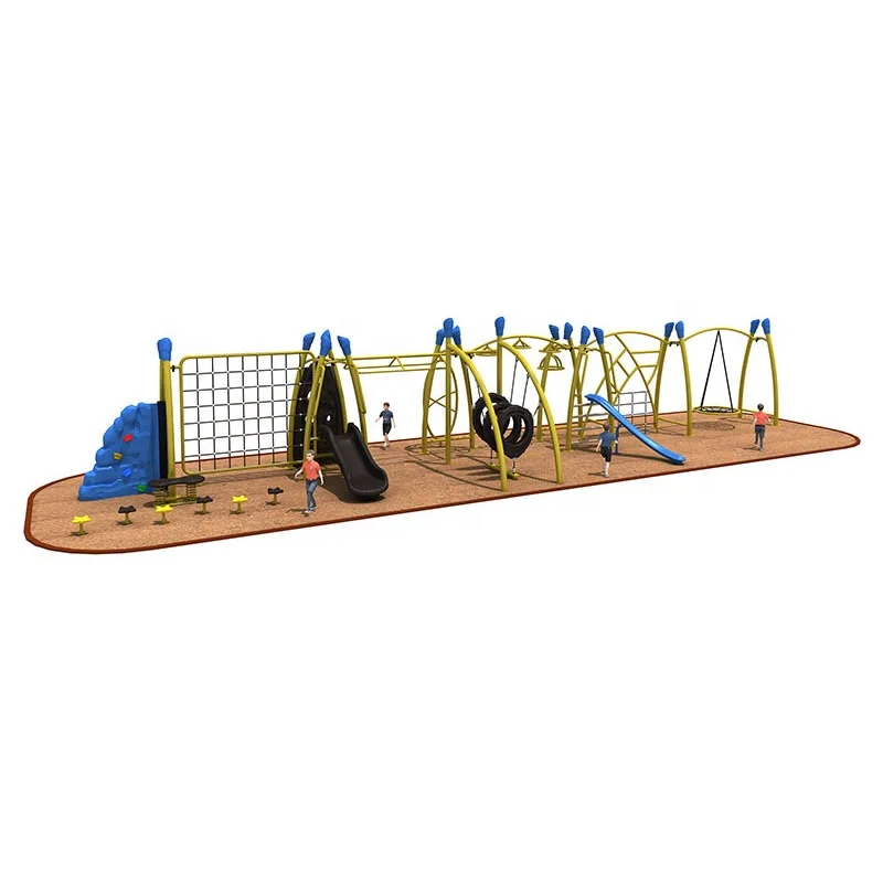 Playground Physical Training Climbing Slide Game Structure Sets Preschool Amusement Park Outdoor Children Plastic Playground