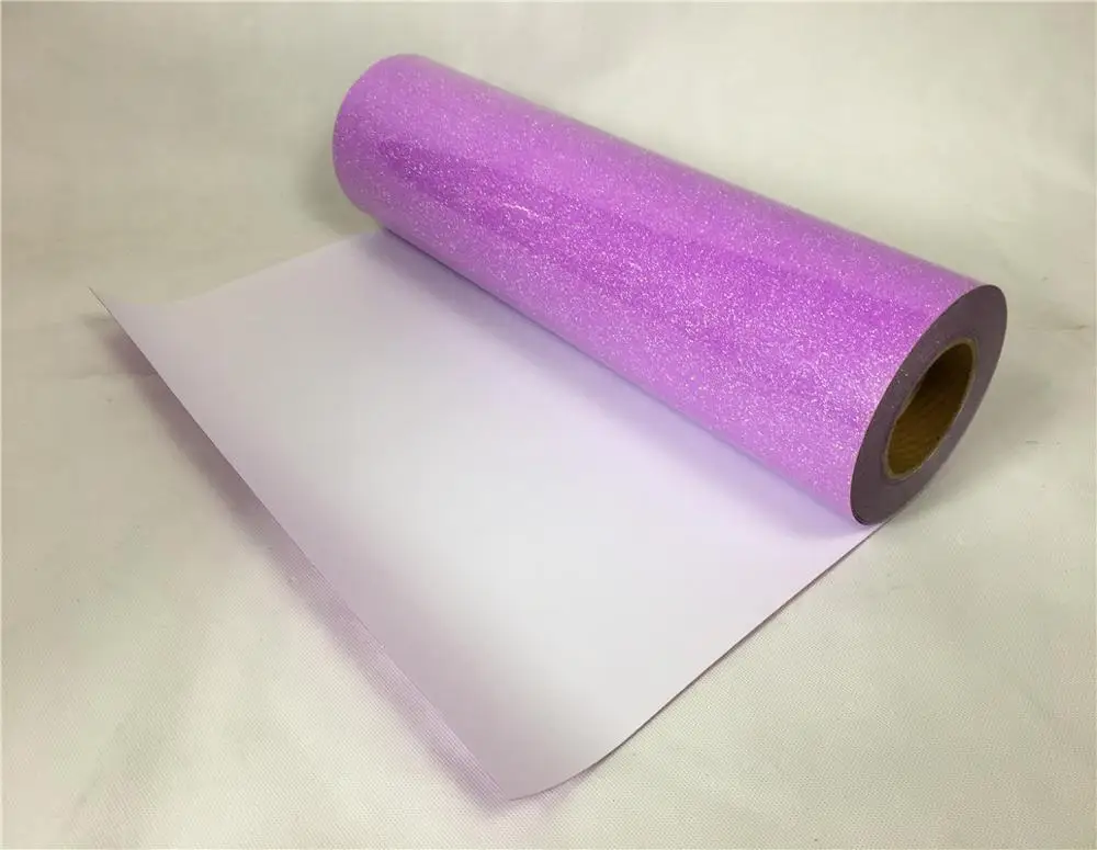 50cm*25m Korea Quality Glitter Heat Transfer press Vinyl rolls Neon Hydrographic Film