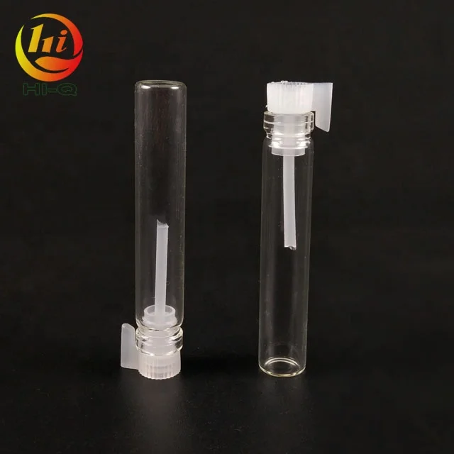 test tube glass bottle 1 ml 2ml perfume tester fragrance sample bottle