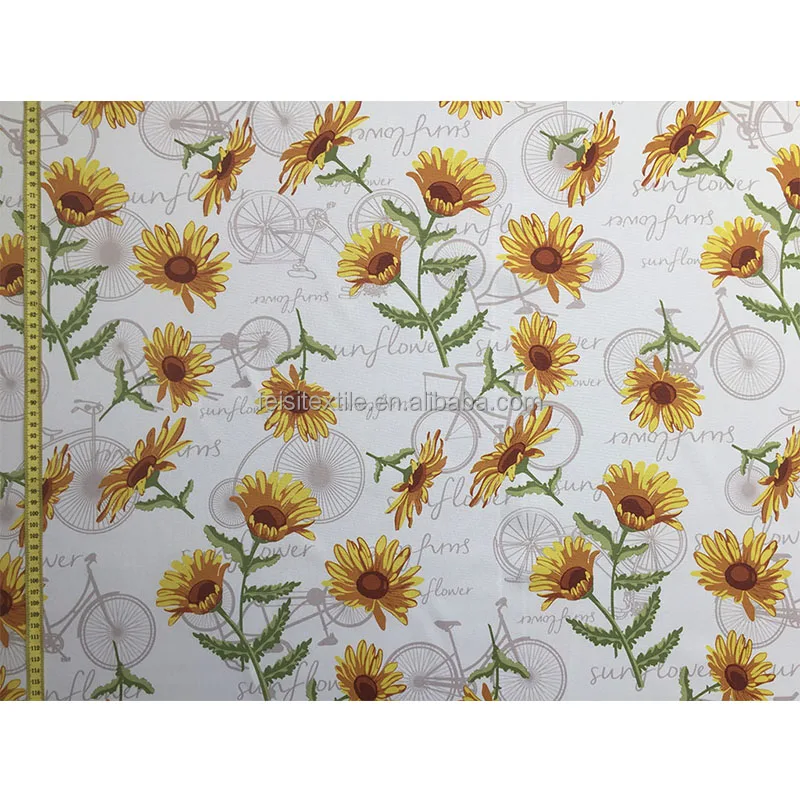 Wild chrysanthemum flower mum yellow tablecloth for dining table