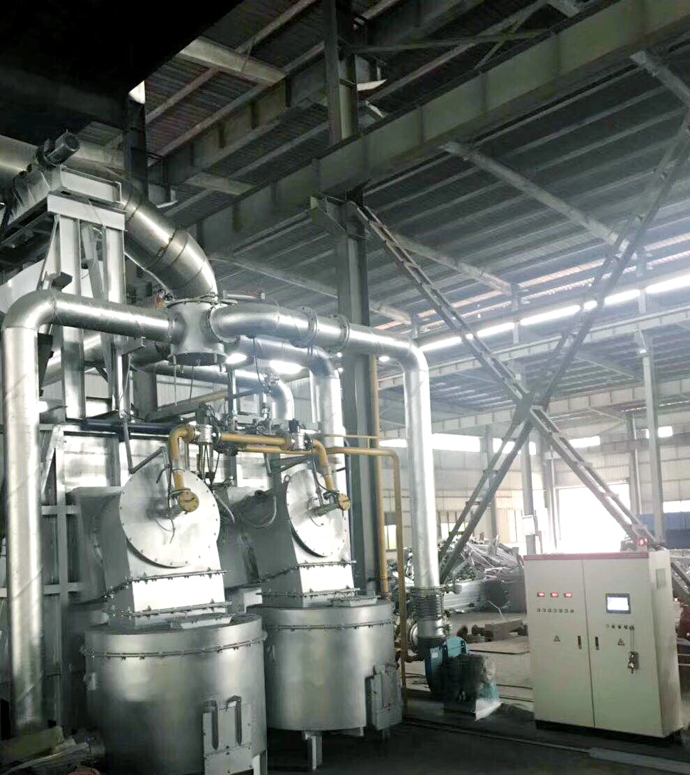 Hot top aluminum billet casting machine in China