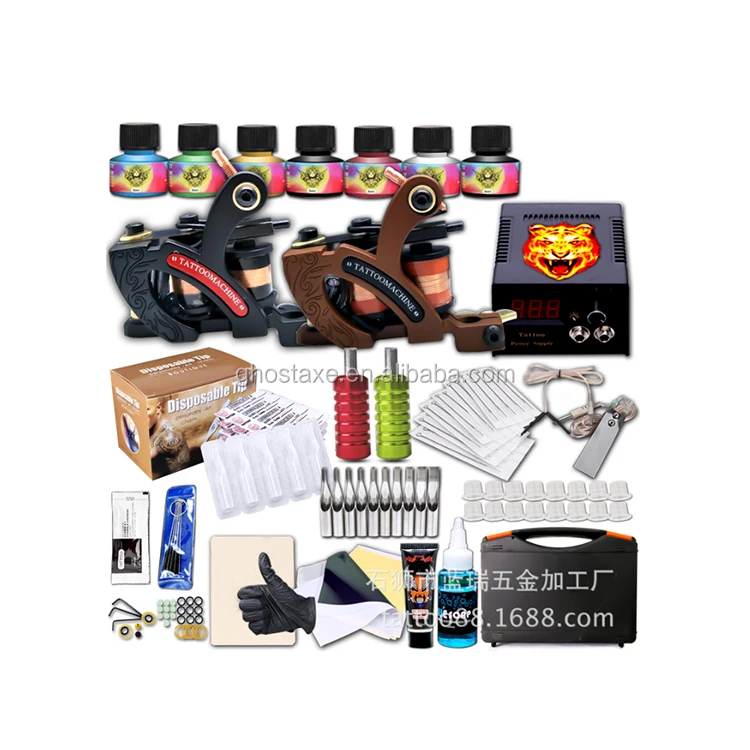 Factory Direct Wholesale Tattoo Set Tattoo Equipment Tattoo Machine Kits for Body Art