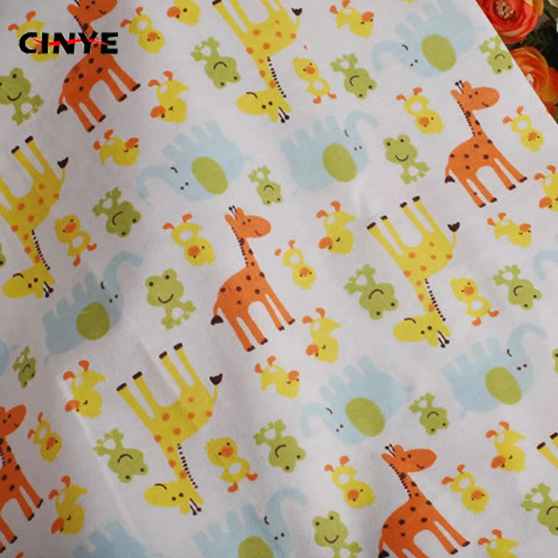 40*40 133*72 115gsm хлопок набивные ткани для детского постельного белья комплекты белья