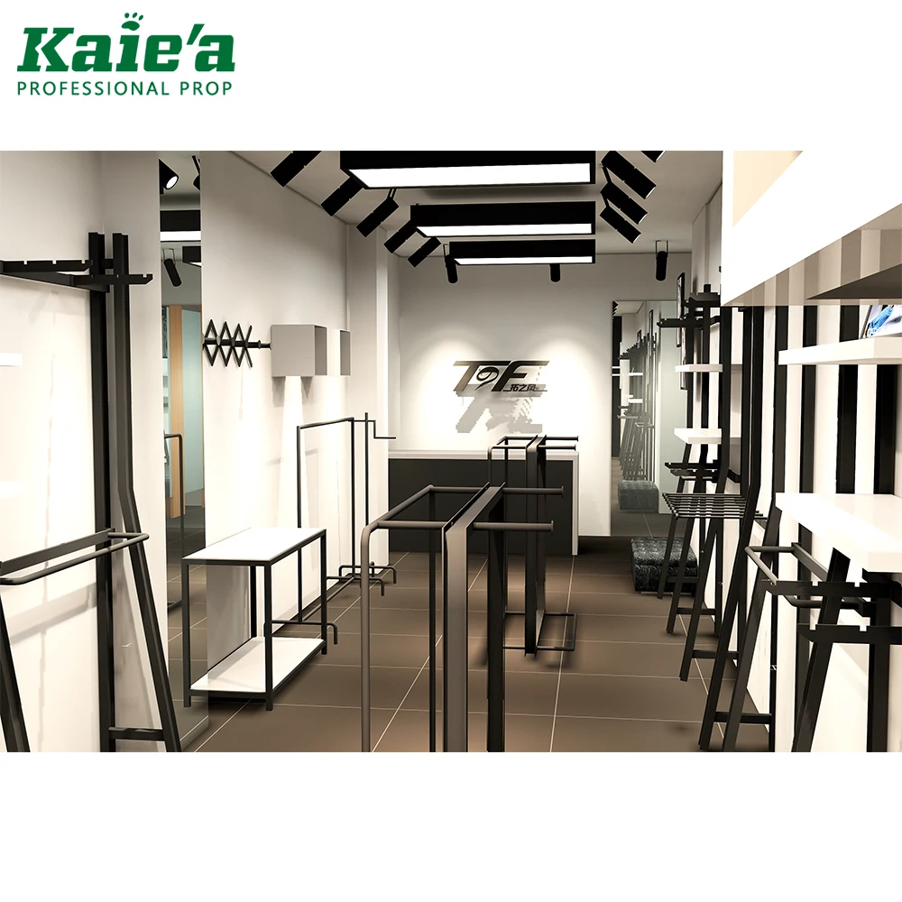 Clothing shop shelves design,shop racks and shelves for clothing