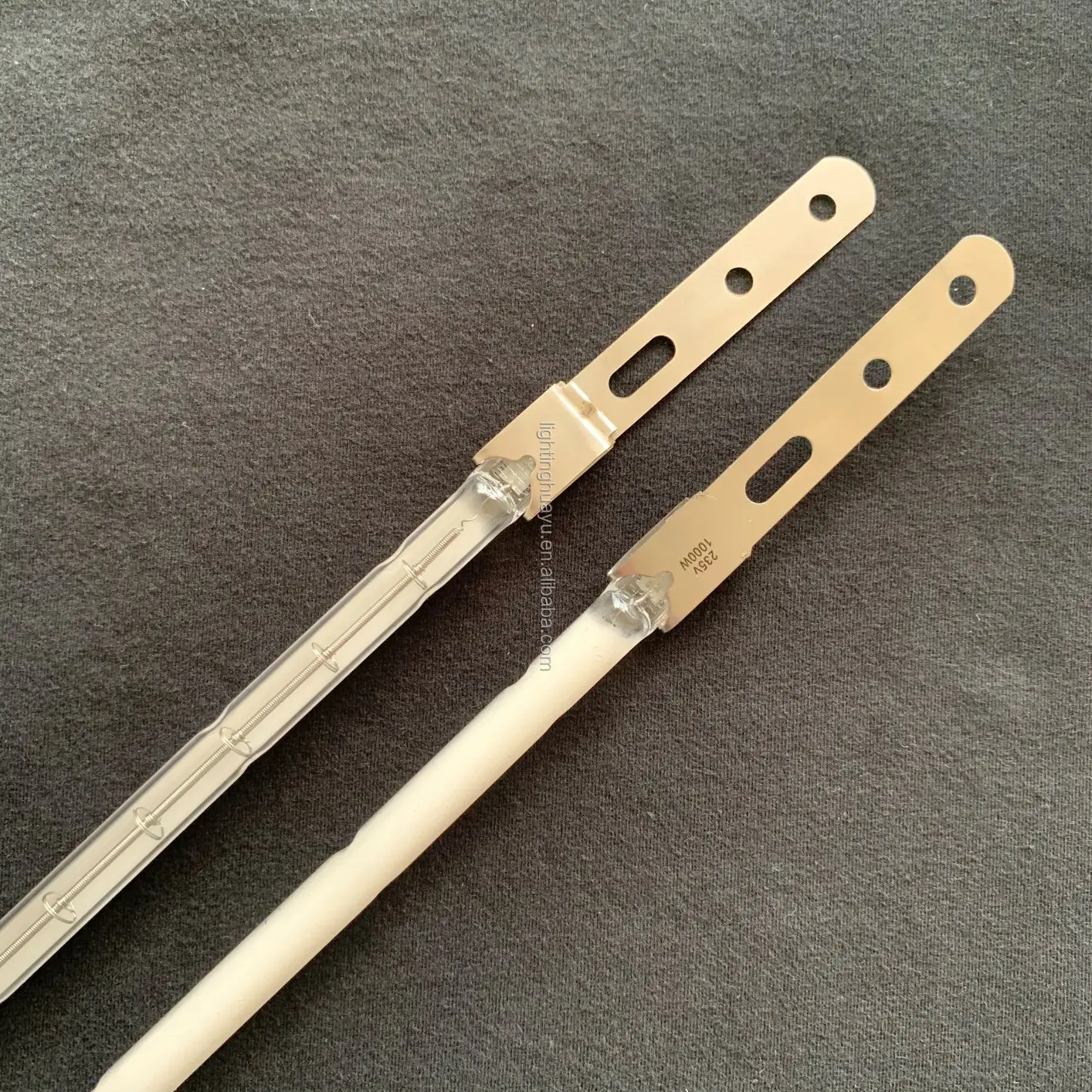 Керамическая инфракрасная галогенная лампа белого отражателя