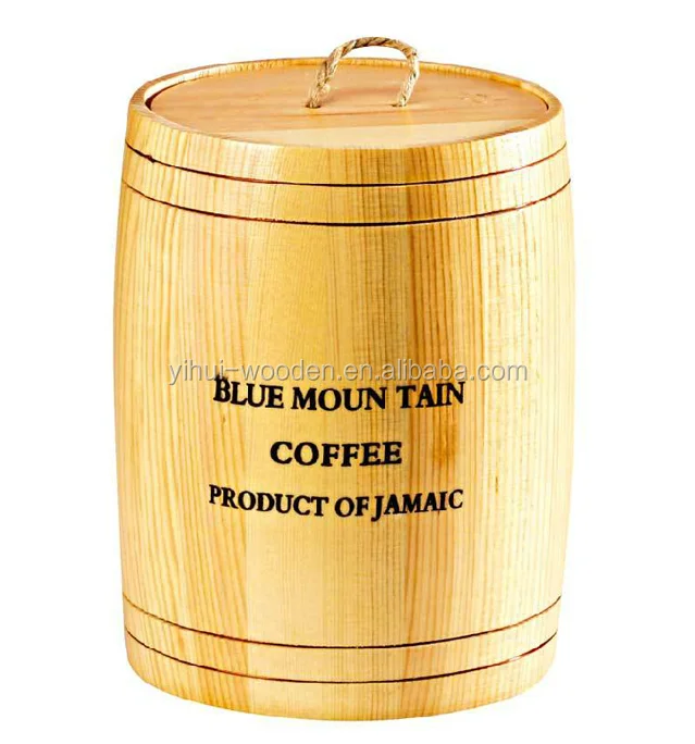 
Small Decorative Mini Wooden Barrels Tea/coffee Beans Barrels 