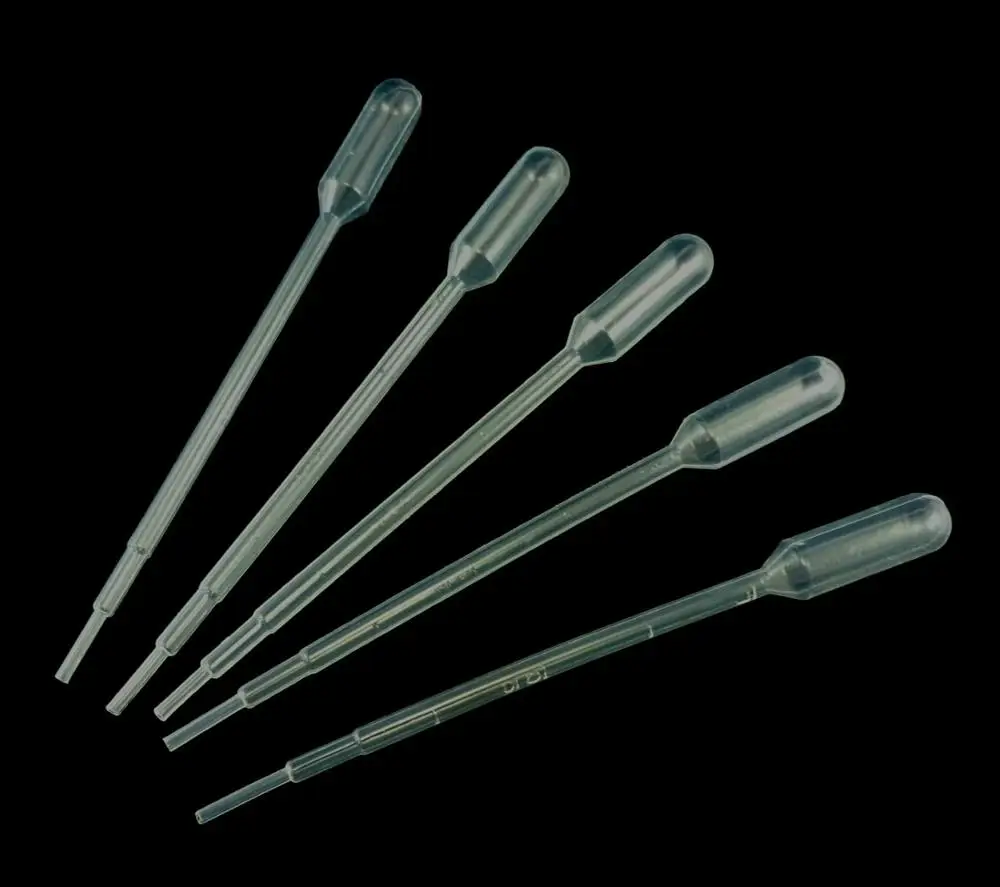 
3ml Plastic Pasteur Pipette Dropper Making Machine with double cavity 