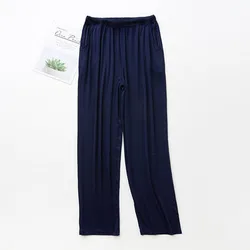 Оптовая продажа, домашняя одежда, мужские свободные штаны из модала, мужские пижамы, свободные широкие штаны