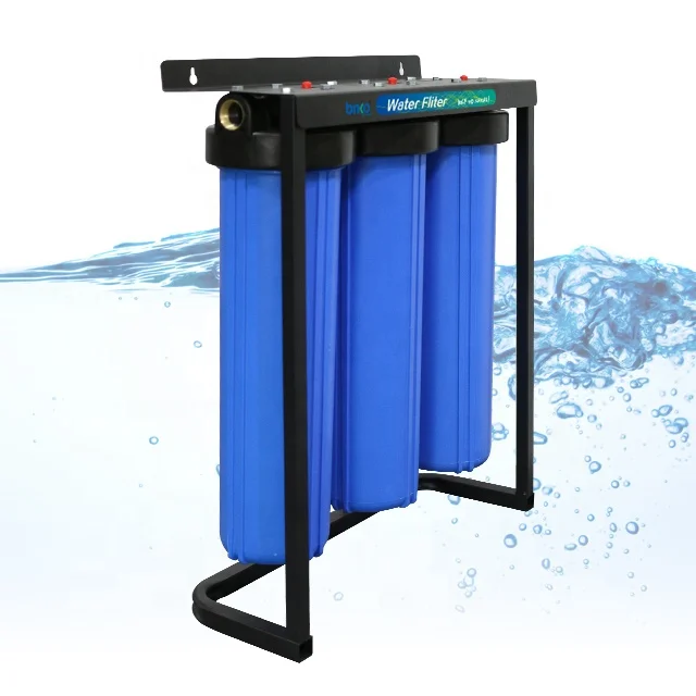 Big Blue 3 Stage 20 Inch Water Purifier Filter for Whole House