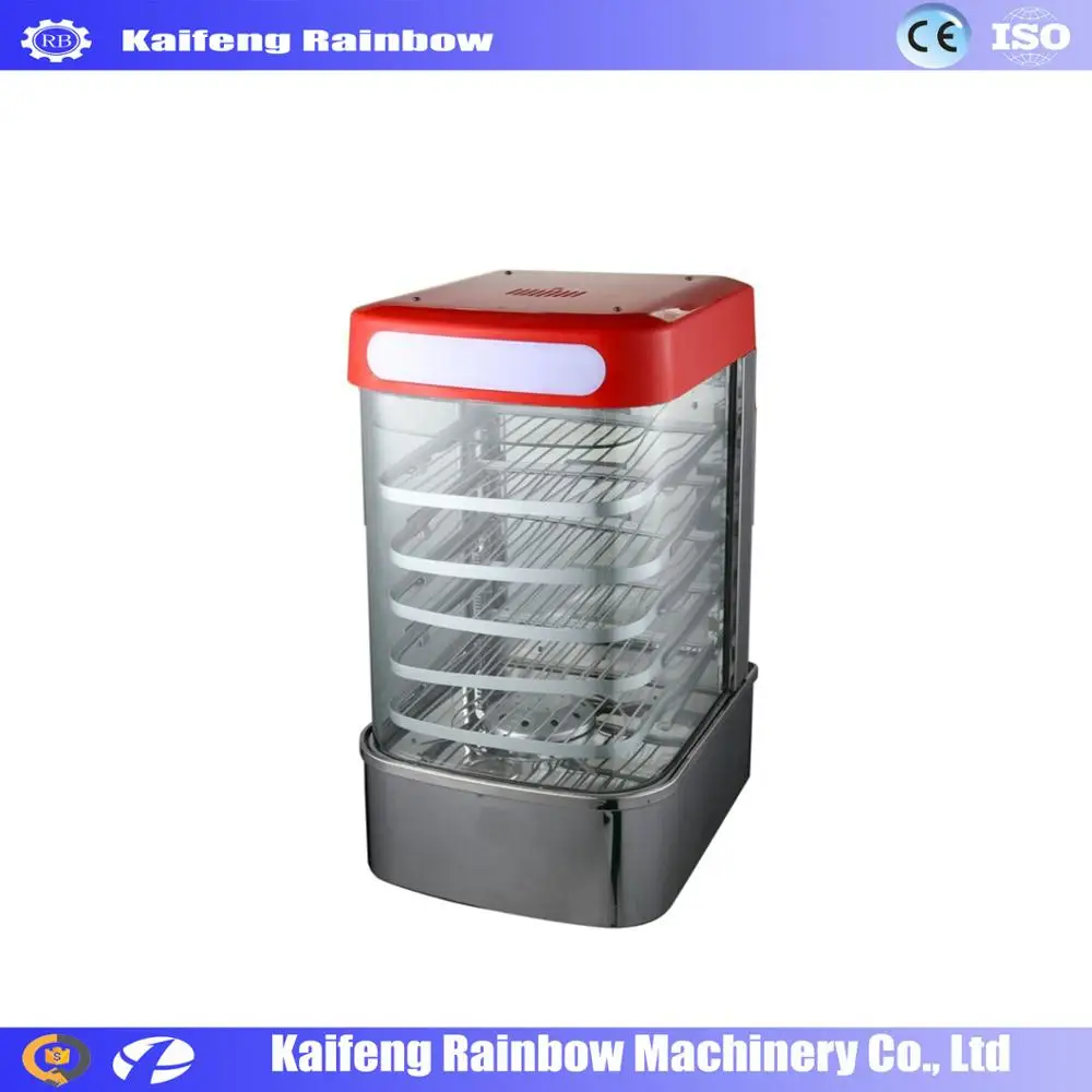 Stainless Steel Factory Price Buns Electric Chinese Bun Steamer Display/Food Display Steamer/Warmer Showcase