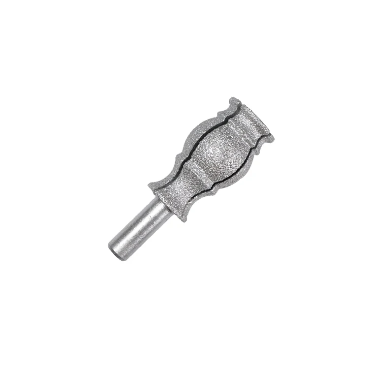 Multi Shape Vacuum Brazed Diamond  Router Bits Craving Tools Quartz Cutter Marble Granite Grinding Tools