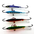 1 Pcs 8 3cm 18g winter Ice Fishing Lure Minnow Hard Bait Artifical Lure 3 Fishing