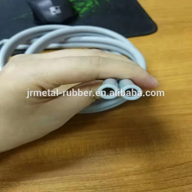 0.3mm*0.4mm Small Size Medical grade micro silicone capillary tube