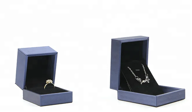 Wholesale Jewelry Boxes Cardboard Necklace Earrings Ring Bracelet Box Sets Packaging Cheap Sale Gift Box With Sponge