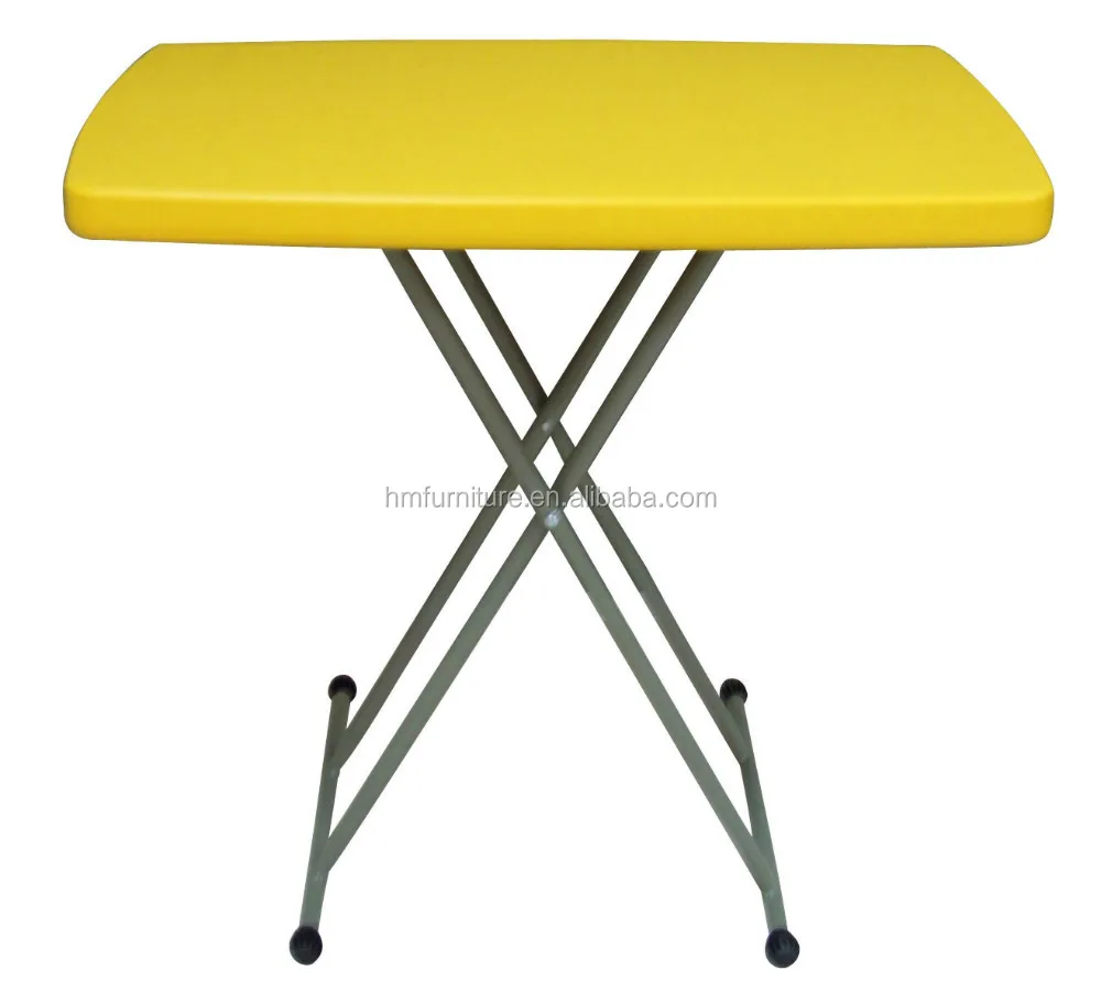 Portable folding laptop personal table