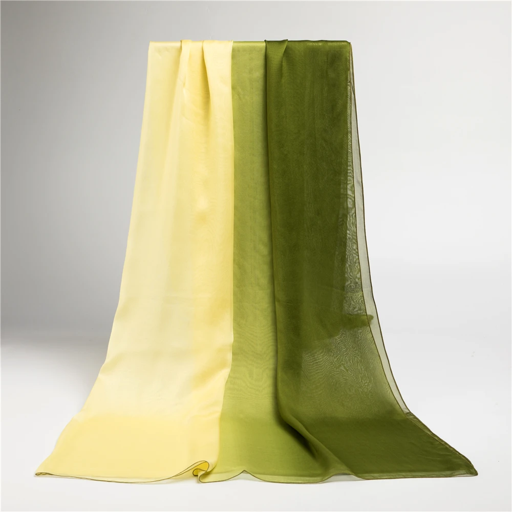 Custom Women Chiffon Multicolor Shawl Scarf