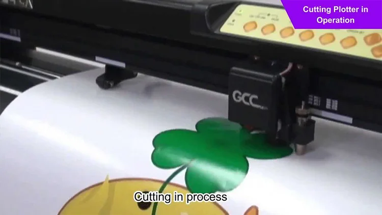 Vinyl Cutter Cutting Plotter with Contour Cut Optical Tracking GCC Expert II EX II-24LX EX II-52LX