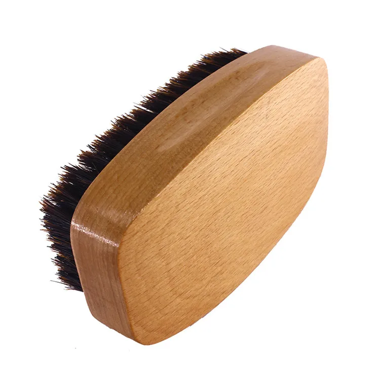 Wholesale wooden white hair beard brush