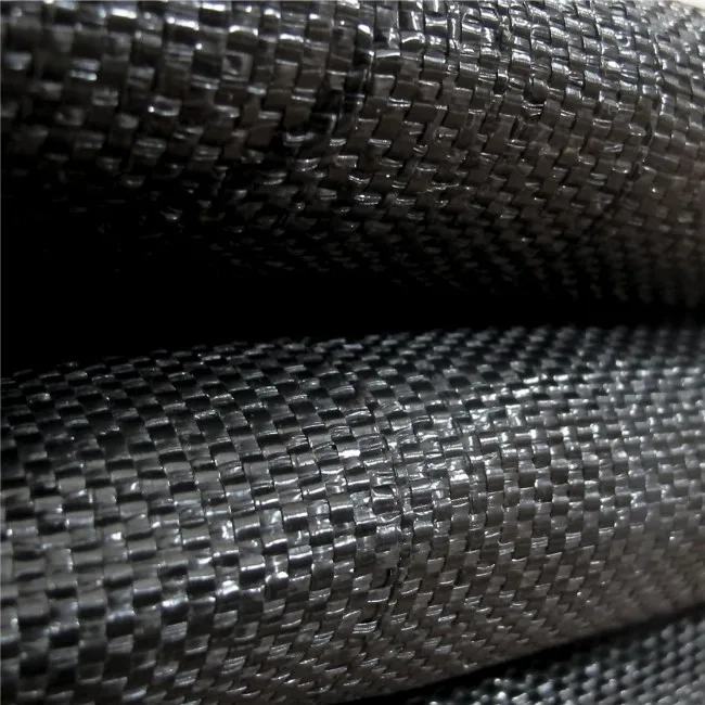 
High Strength PP Woven Black Geotextile Fabric 