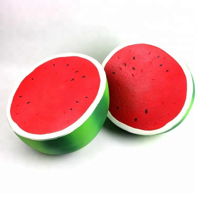 Super soft slow rising squishy toys jumbo watermelon squishy toy