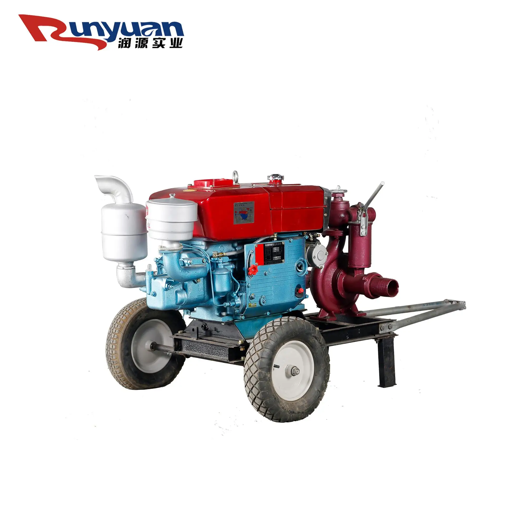 
80BP-68 price of 15-20hp long distance high pressure agricultural irrigation diesel engine water pump 
