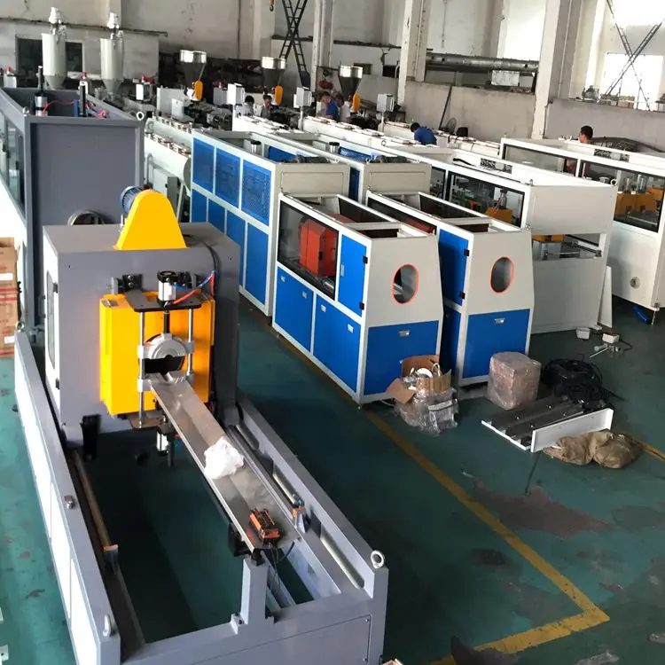 PVC electric conduit pipe extrusion making machine line