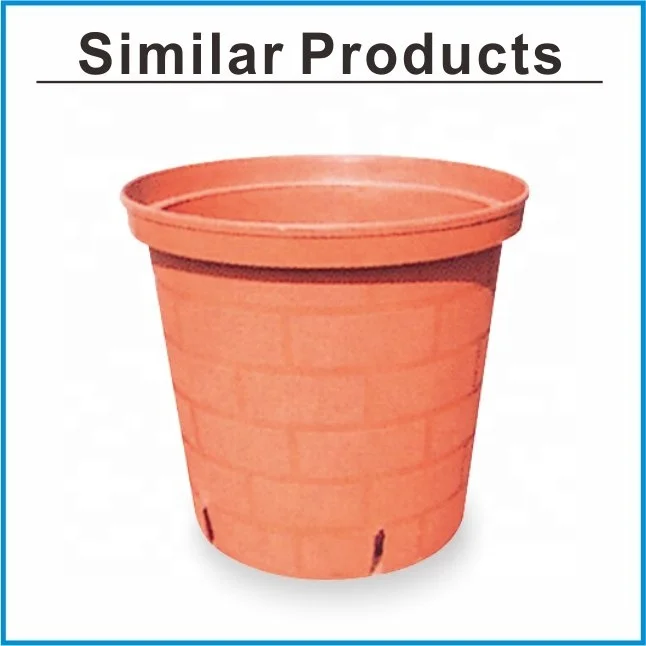 Цветные пластиковые цветочные горшки комнатный цветочный горшок декоративный пластиковый