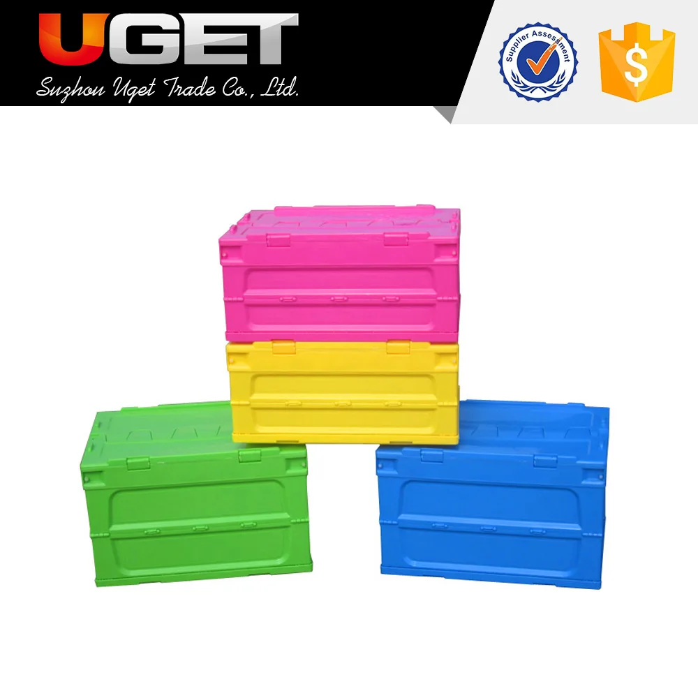 Хороший матч европейский стандарт поддонов сетки складной пластиковый ящик