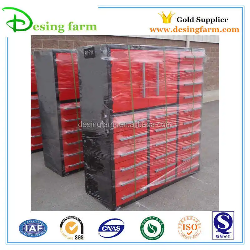 Powder coating heavy duty tool cabinet with wheels for sale