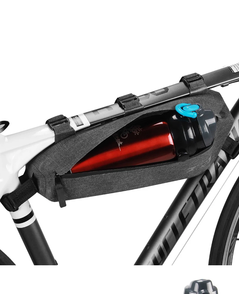 Road MTB Bike Bags Waterproof Cycling Front Tube Bicycle Frame Bags