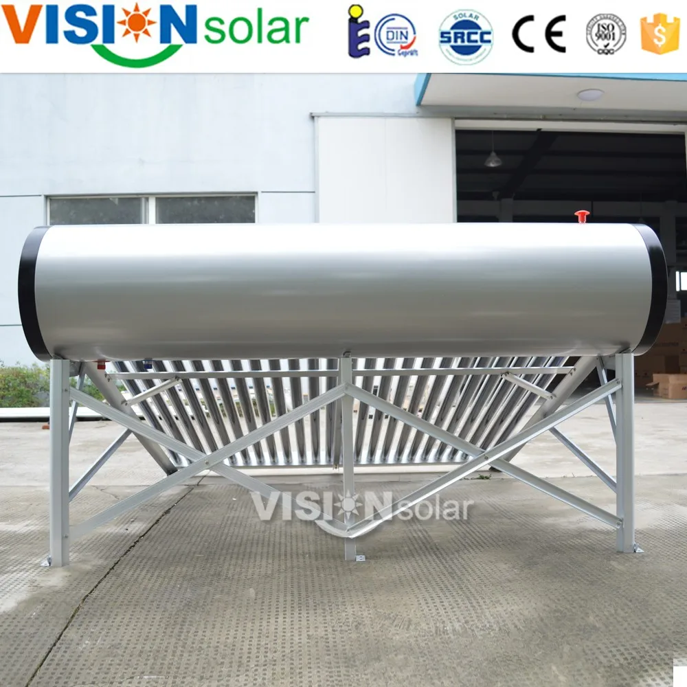 Хорошая цена солнечные водонагреватели атмосферного давления 200 л бак с высоким качеством вакуумной трубки