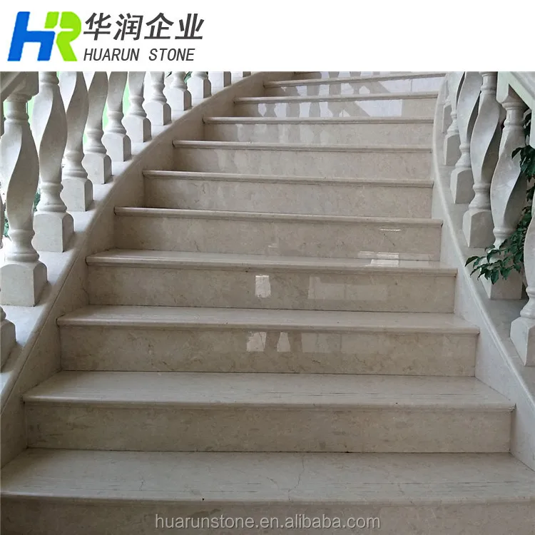 Stair/Staircase/Handrail/ Design Ottoman Beige Turkish Marble
