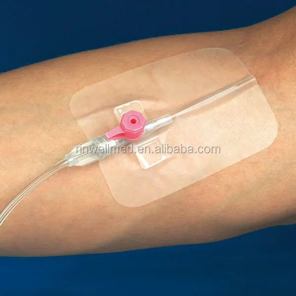 transparent IV cannula plaster